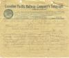 Canadian Pacific Railway
Company's Telegraph
Regarding admittance to hospital
Oct. 7, 1916