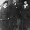 Elva Horne, George Johns, and Edith Johns