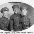 Folkstone group photograph, William Paterson far right, nd.