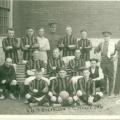 46th Battalion Soccor Team - S. T . Hampson top row, 3rd from left