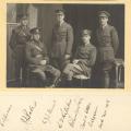 R.B. Jenkins - J.L. Zales - C.J.S. Strant - C.F. Ritchie - E.L. [?]; Pont a Belles - November 20, 1918