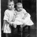 Photo of Roy Gullen's 
Children - Ruth and Ivan