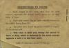 Monks ration book Jan 13 1919. back cover