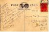 Post Card 3 sent from
Moose Jaw Canada
As Murray Dennis was
On Route to Camp
May 20, 1916
Back