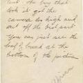 Back view of having dinner outside the tent., Africa, WWI, Pte. Harold Dean Collection, B.E.F.