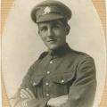 portrait of Private Harold Dean, B.E.F., WWI
