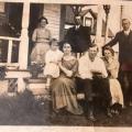 Family photo prior to war, front view, Pte. Ralph Gale Collection, Canada, WWI 