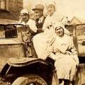 Red Triangle Hut 
Halifax Nova Scotia
Edit, Elmer, Lillian &amp; Jean
Front