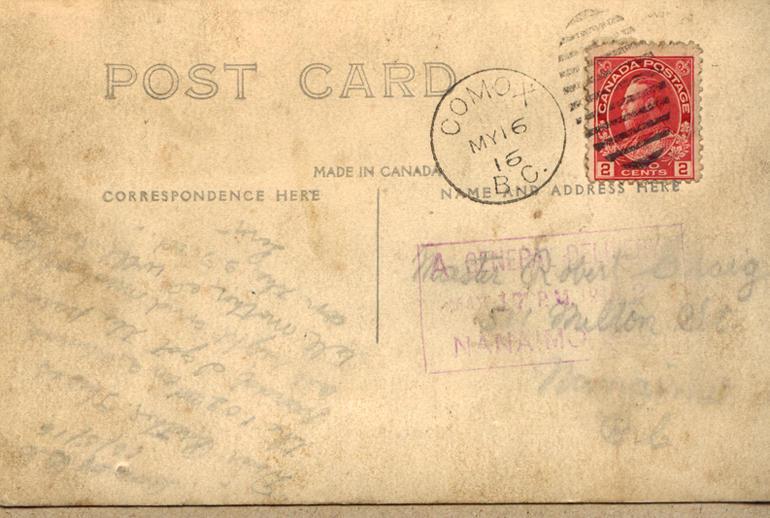 May 16, 1916, back.