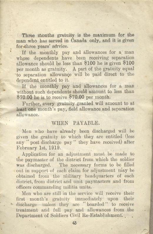 Returned Soldiers Handbook, nd, page 43