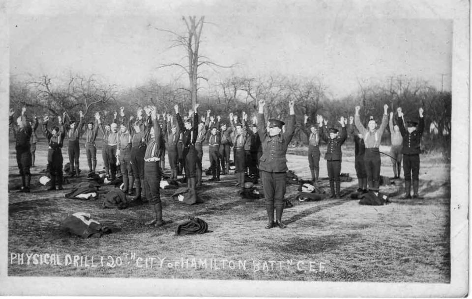 Physical Drill, 120th City of Hamilton Battalion, nd.