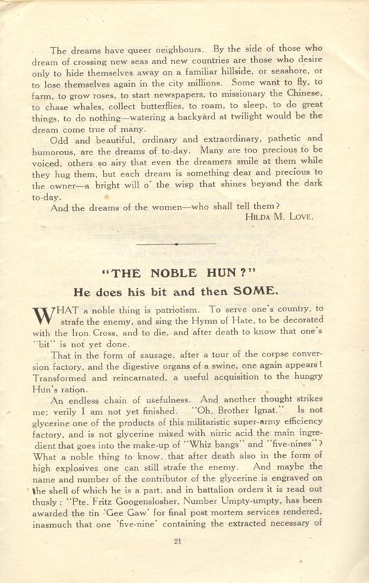 Canadian General Base
Depot Magazine
September 1918
Page 21