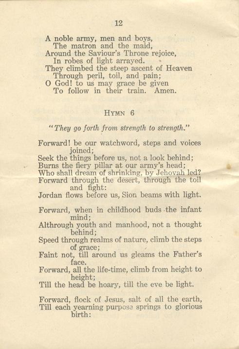 Militia &amp; Defence
Order of Divine Service
At Camps Instructions
1916
Page 12