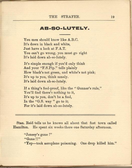 The Strafer - Booklet
August, 1917
Page 19