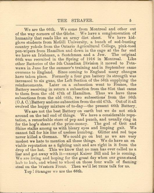 The Strafer - Booklet
August, 1917
Page 5