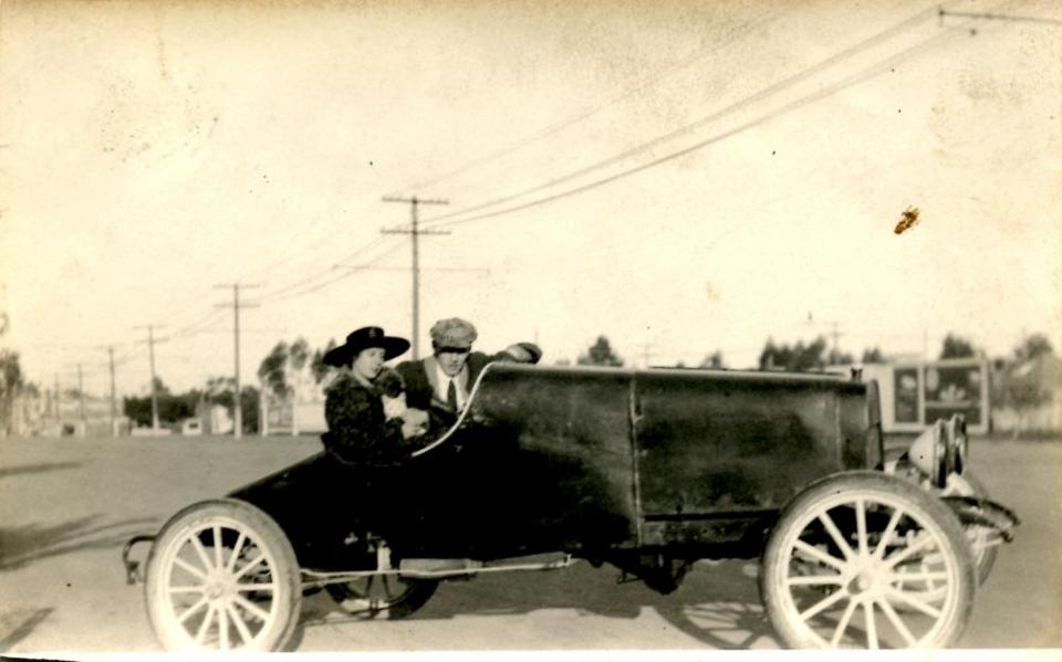 Couple in a Car