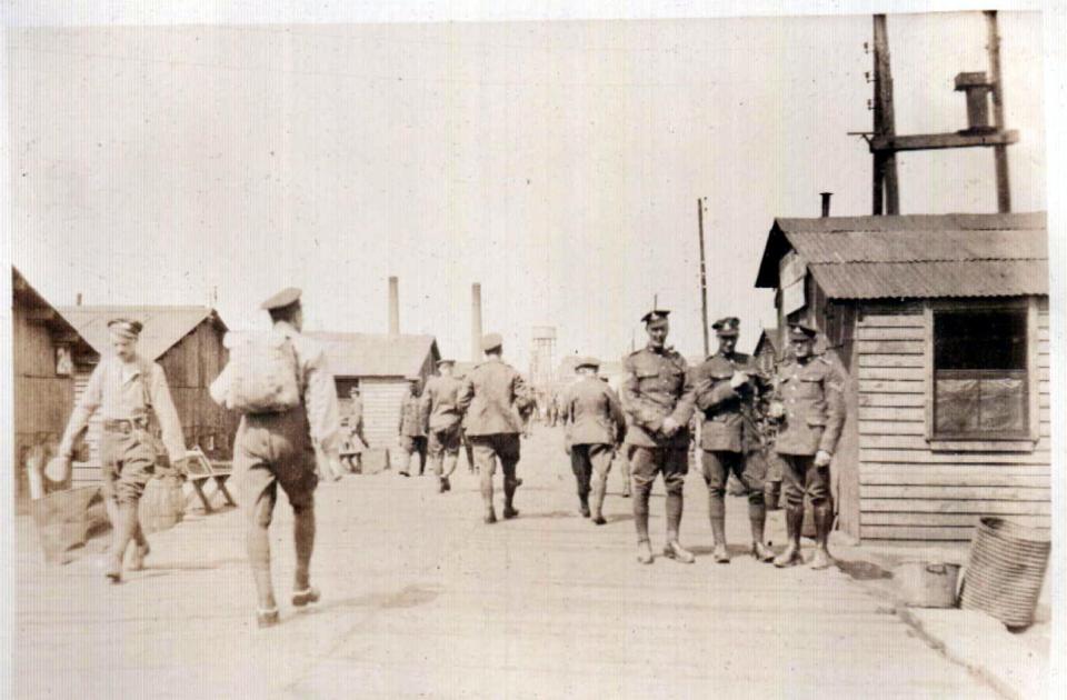 Canadian Concentration Camp at Le Havre.