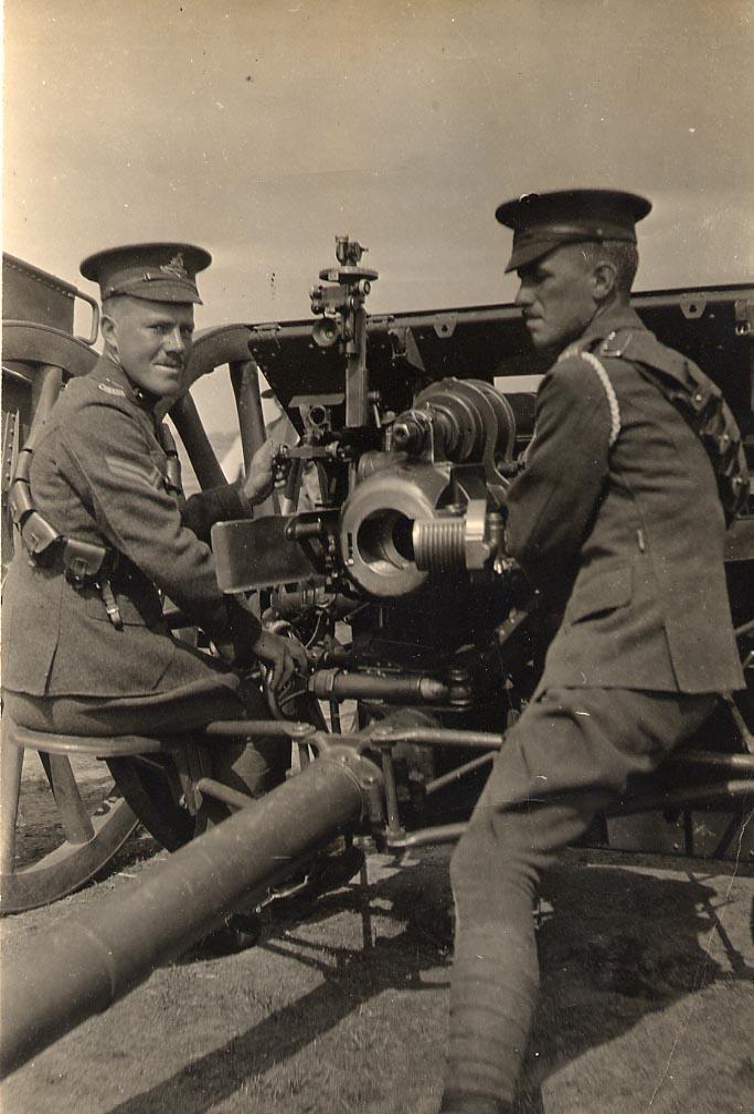 Camp Petawawa - Ray on the left