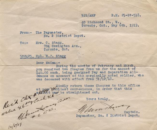 Stagg. Train Wreck. WWI