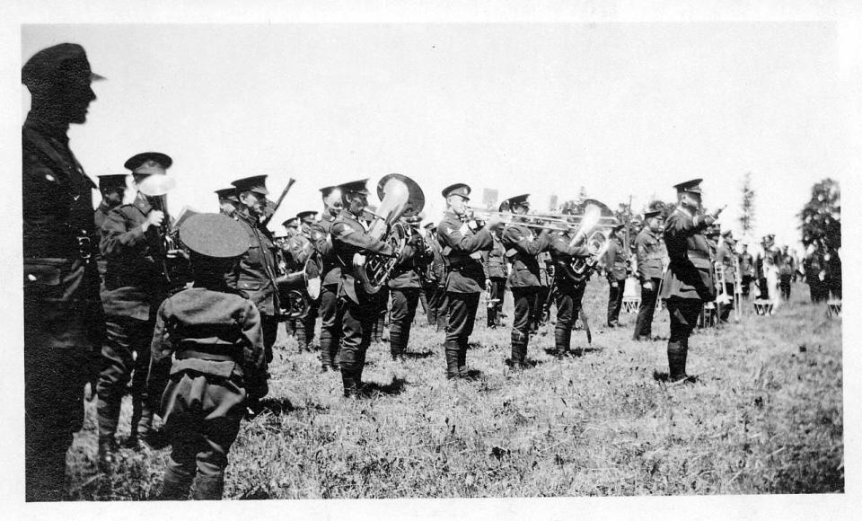 135th Battalion band