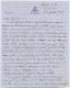 Page 1 of WWII letter of 1941-08-20 from Lt. Robert Hampton Gray, VC, DSC 