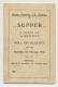 Menu cover for theatre production “Roll on Blighty” P.O.W. Camp Münster-Rennbahn Feb 7 1918 WWI